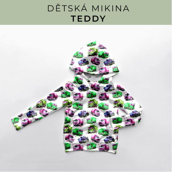 DĚTSKÝ střih - Mikina Teddy