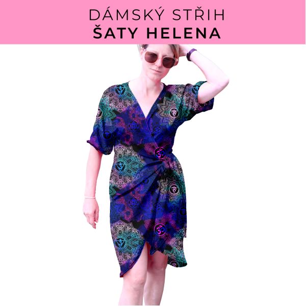 Dámský střih na šaty  Helena