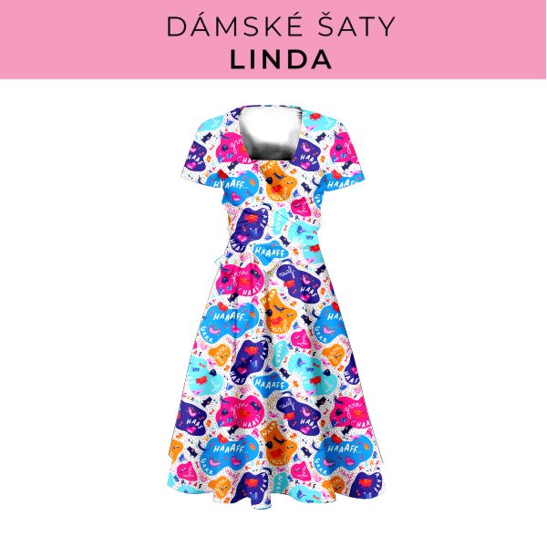 DÁMSKÝ střih - šaty Linda