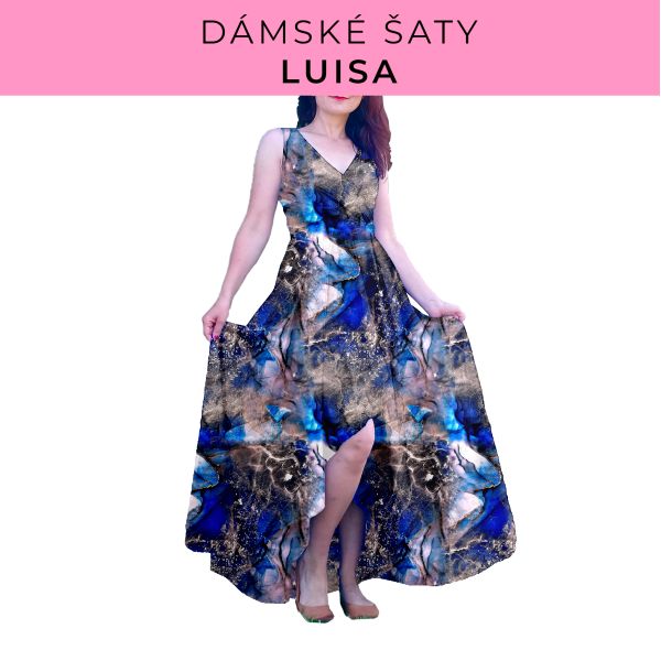 DÁMSKÝ střih - šaty Luisa