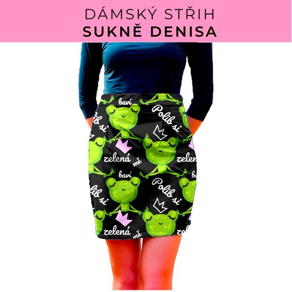 Dámský střih - Dámská sukně Denisa