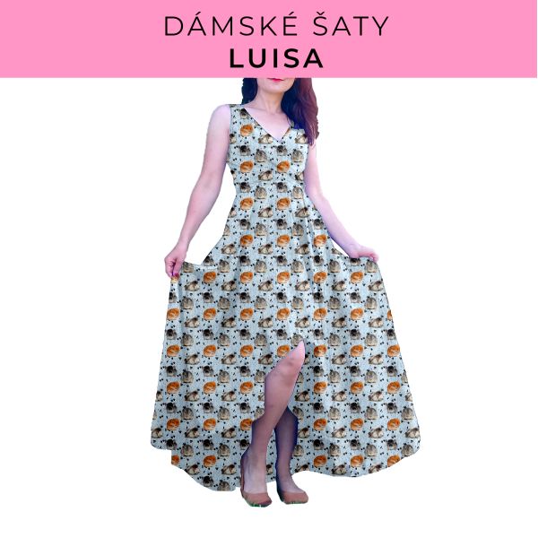 DÁMSKÝ střih - šaty Luisa