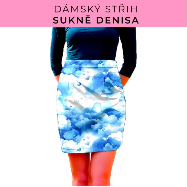 Dámský střih - Dámská sukně Denisa