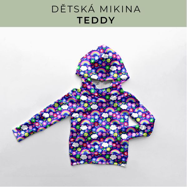 DĚTSKÝ střih - Mikina Teddy