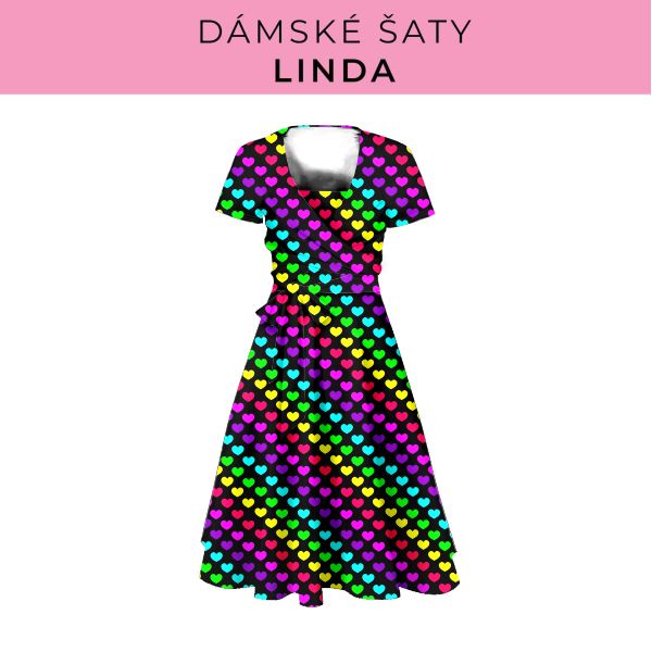 DÁMSKÝ střih - šaty Linda