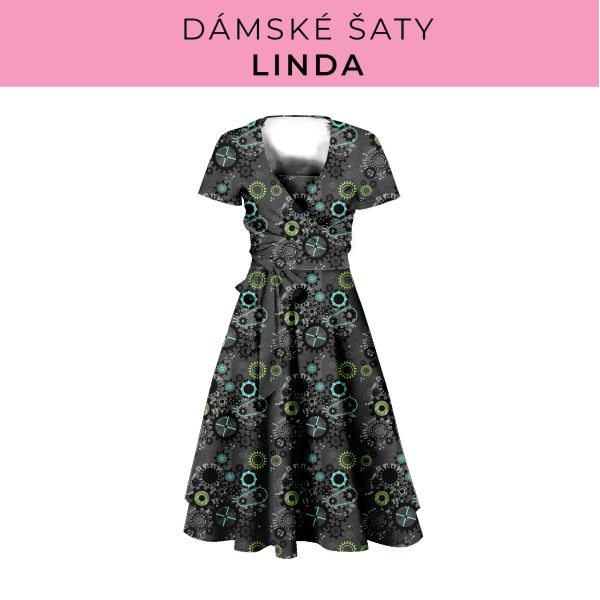 DÁMSKÝ střih - šaty Linda