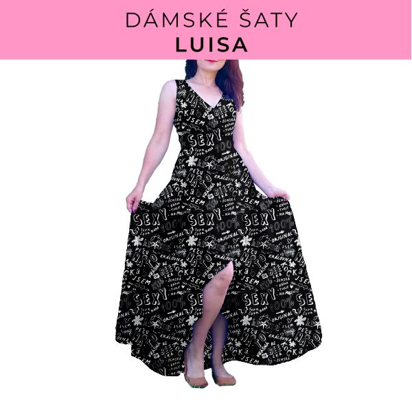 DÁMSKÝ střih - šaty Luisa