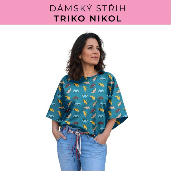 Dámský střih -  triko Nikol