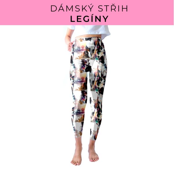 DÁMSKÝ střih - legíny SPORT - SLIM FIT