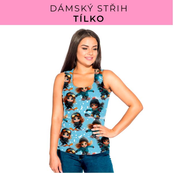 DÁMSKÝ střih - Tílko a kalhoty 