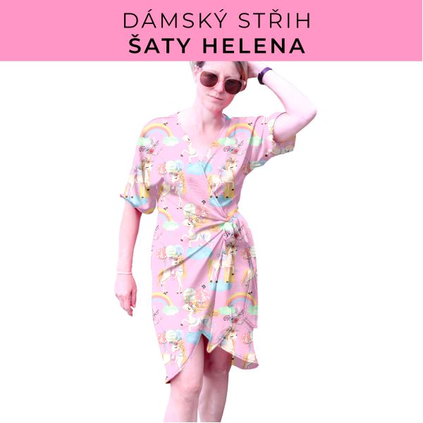 Dámský střih na šaty  Helena