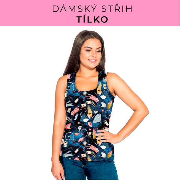 DÁMSKÝ střih - Tílko a kalhoty 