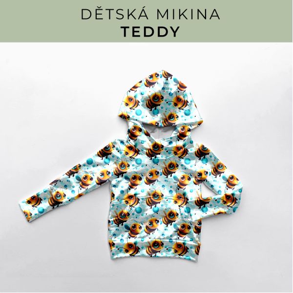 DĚTSKÝ střih - Mikina Teddy
