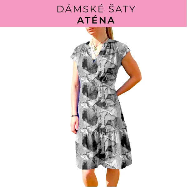 DÁMSKÝ střih - šaty Aténa