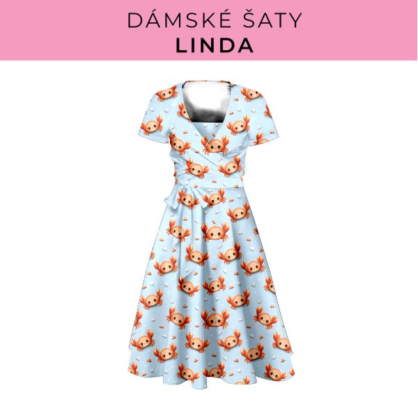 DÁMSKÝ střih - šaty Linda