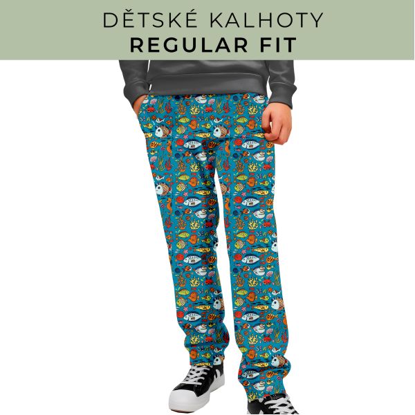 DĚTSKÝ STŘIH - Kalhoty Regular fit