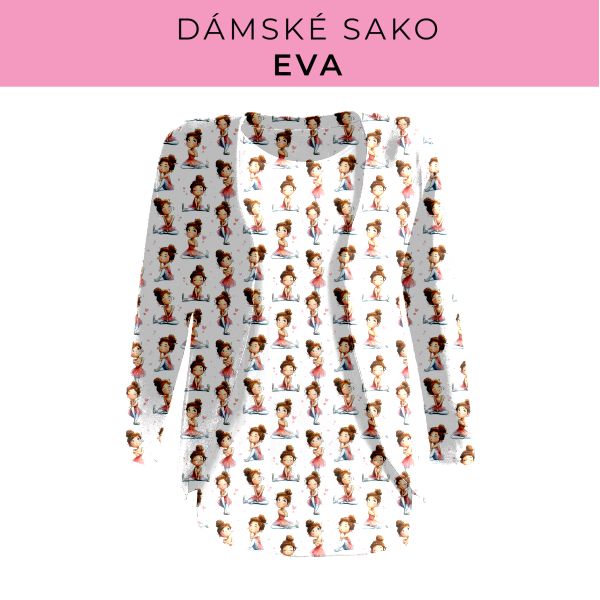 DÁMSKÝ střih - sako Eva