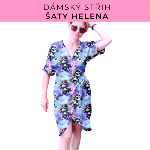 Dámský střih na šaty  Helena