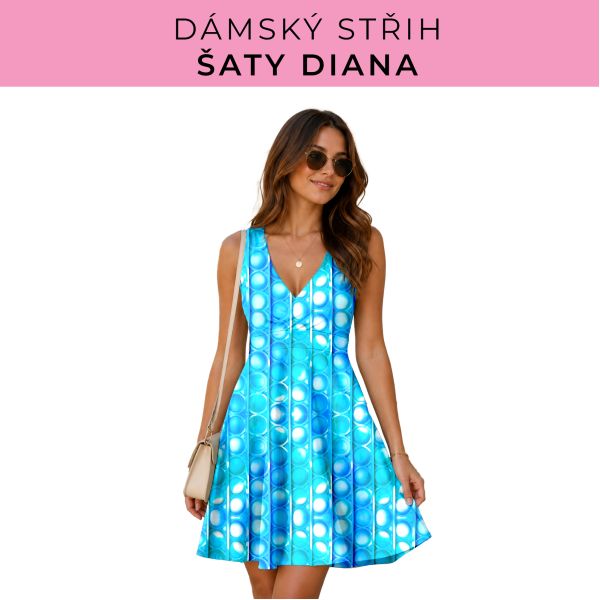 Dámský střih - šaty Diana