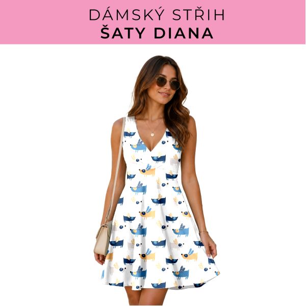 Dámský střih - šaty Diana