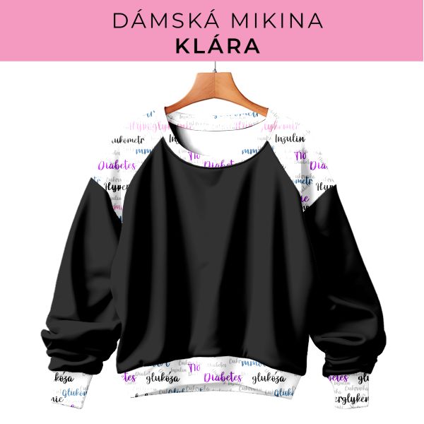 DÁMSKÝ střih - mikina Klára