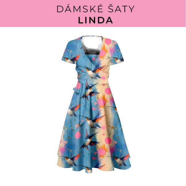 DÁMSKÝ střih - šaty Linda