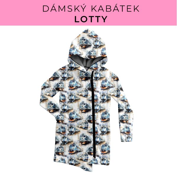 DÁMSKÝ střih - Kabátek Lotty