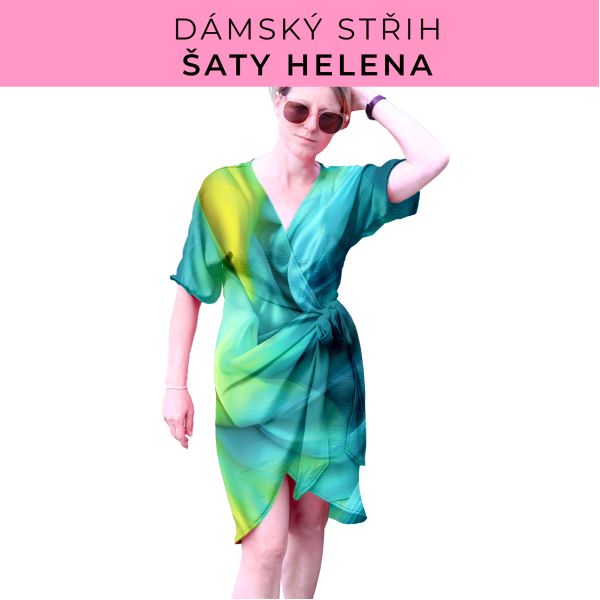 Dámský střih na šaty  Helena