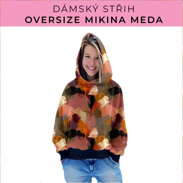 Dámský střih - mikina Meda