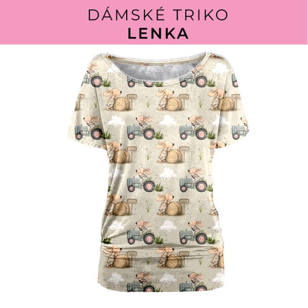 DÁMSKÝ střih - Triko Lenka
