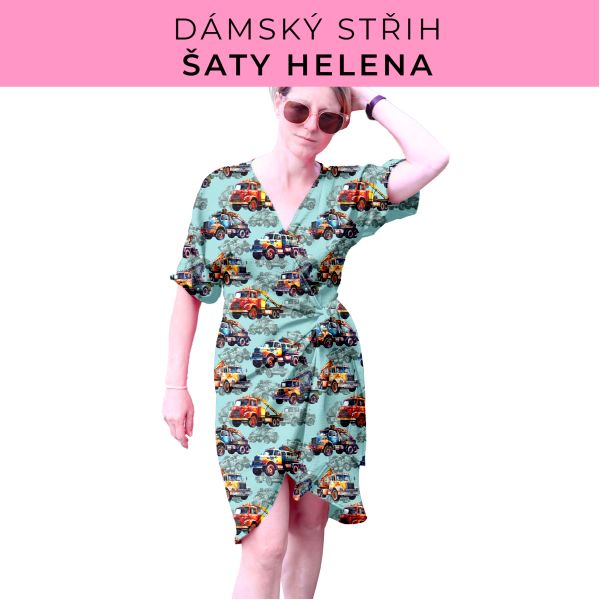 Dámský střih na šaty  Helena