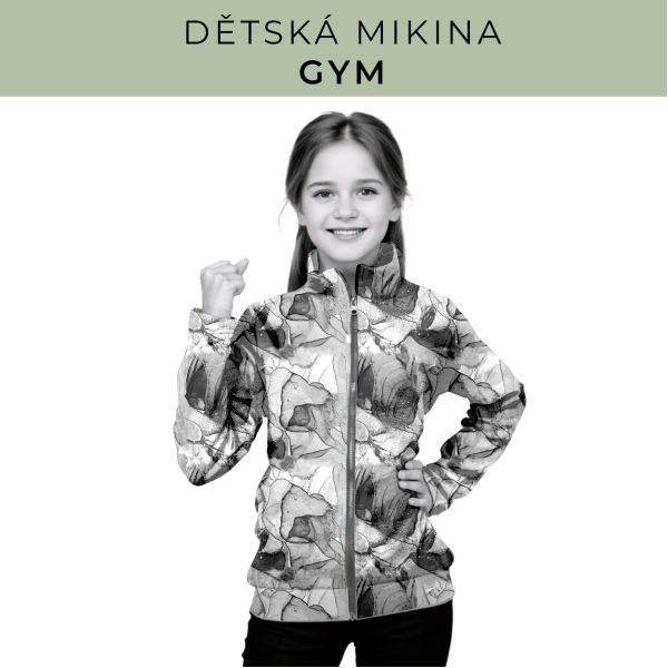 Dětská střih - mikina GYM