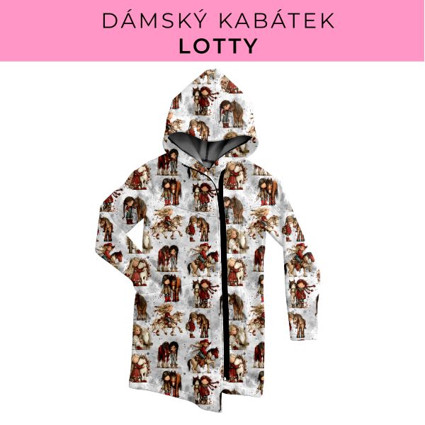 DÁMSKÝ střih - Kabátek Lotty
