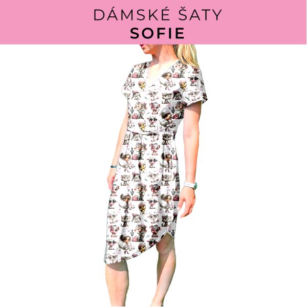 DÁMSKÝ střih - šaty Sofie
