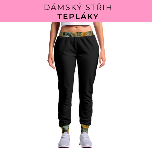 DÁMSKÝ střih - tepláky
