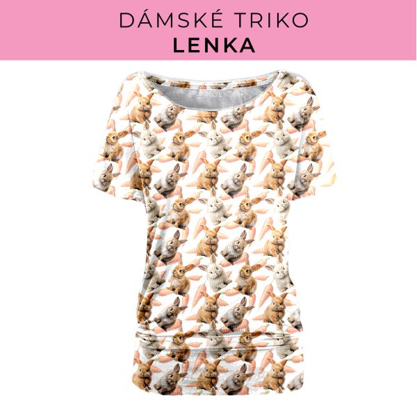 DÁMSKÝ střih - Triko Lenka