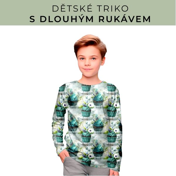 DĚTSKÝ střih - triko dlouhý rukáv