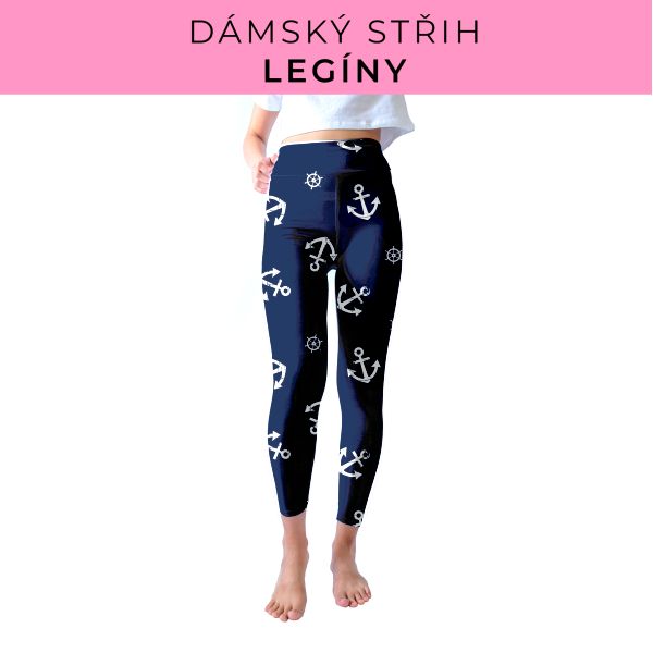 DÁMSKÝ střih - legíny SPORT - SLIM FIT
