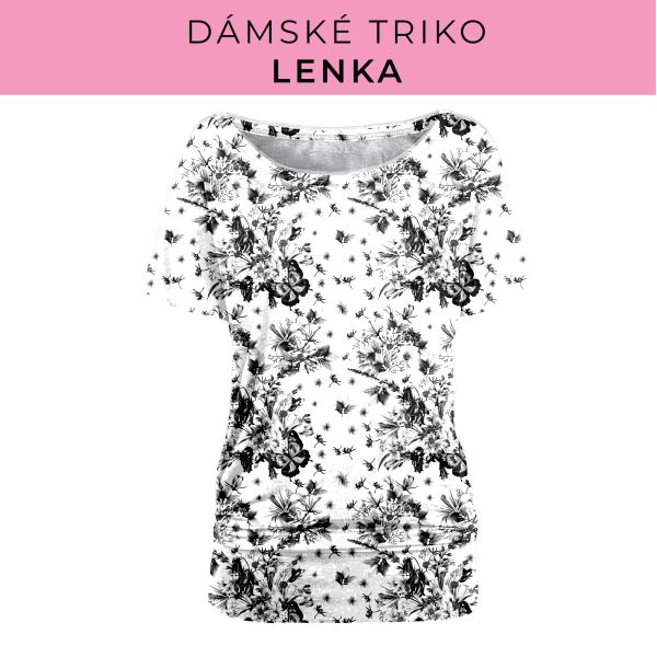 DÁMSKÝ střih - Triko Lenka