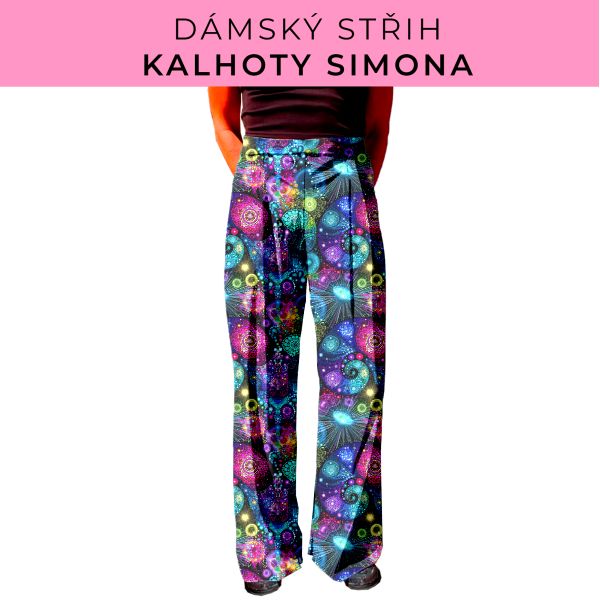 Dámský střih - kalhoty Simona