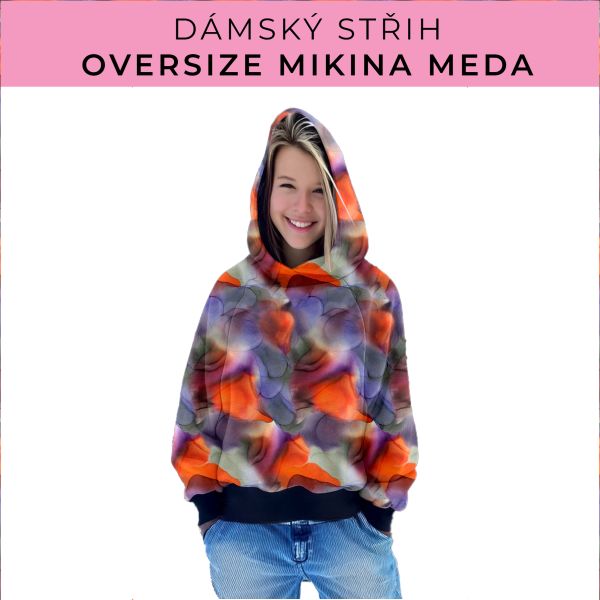 Dámský střih - mikina Meda