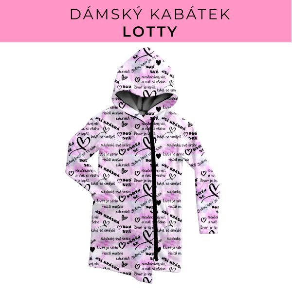 DÁMSKÝ střih - Kabátek Lotty