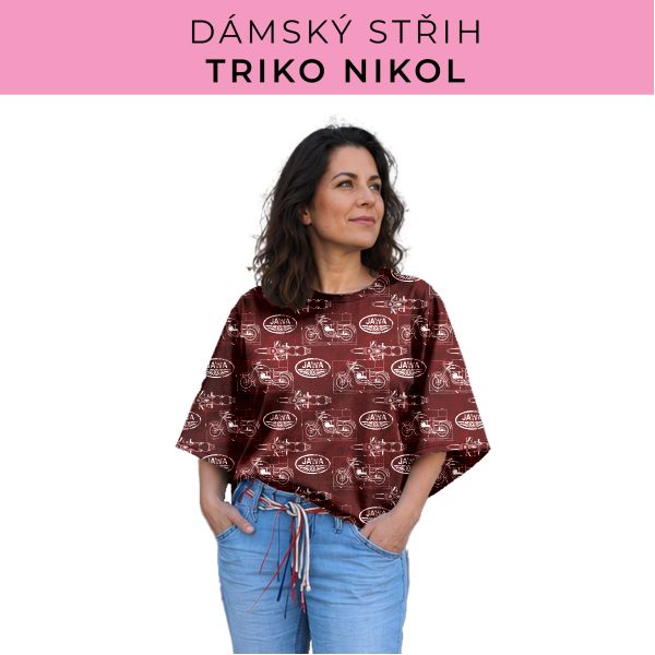 Dámský střih -  triko Nikol