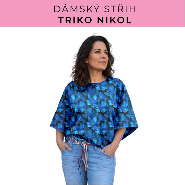 Dámský střih -  triko Nikol