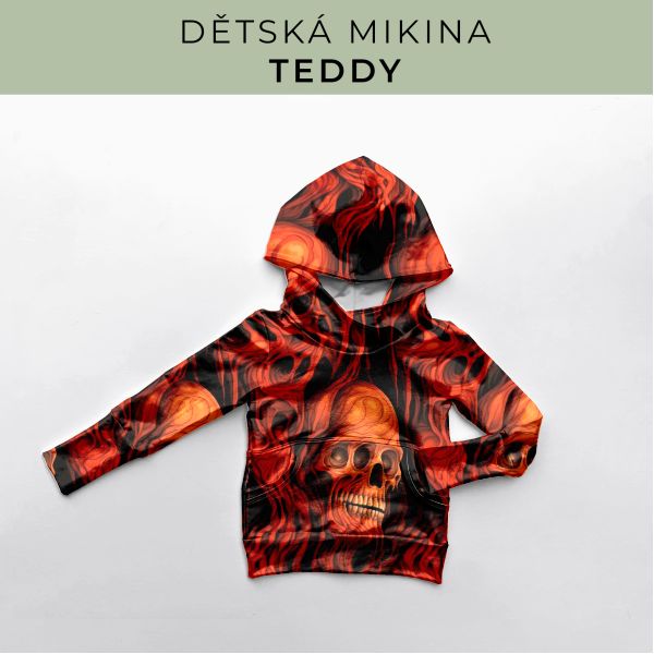 DĚTSKÝ střih - Mikina Teddy