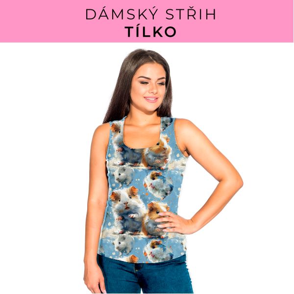 DÁMSKÝ střih - Tílko a kalhoty 