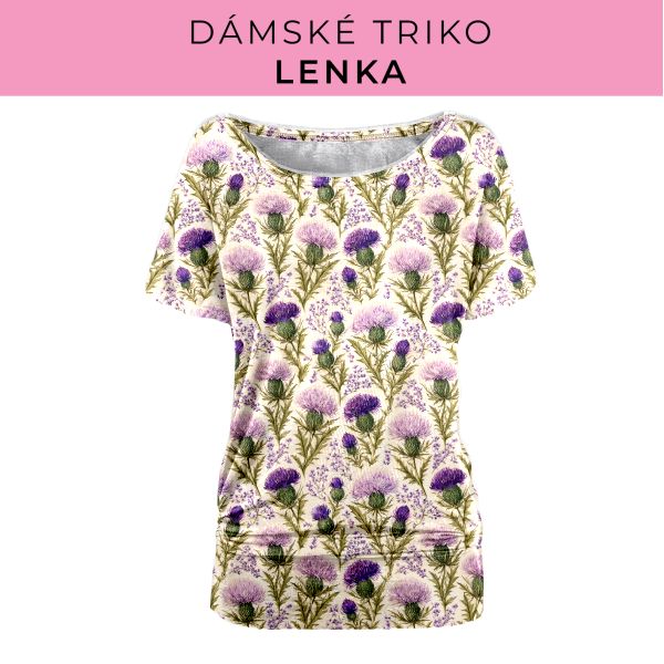 DÁMSKÝ střih - Triko Lenka