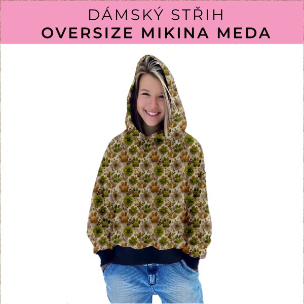 Dámský střih - mikina Meda
