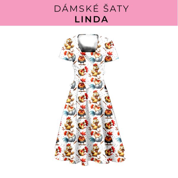 DÁMSKÝ střih - šaty Linda