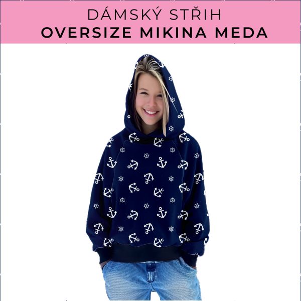Dámský střih - mikina Meda